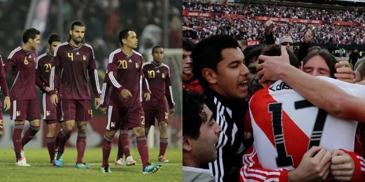 El jugador que estuvo en el seleccionado venezolano y tuvo la posibilidad de lograr el ascenso con River. 