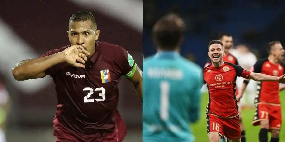 El jugador que la rompe en su equipo de Europa y quiere ser el reemplazo de Salomón Rondón. 