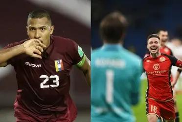 El jugador que la rompe en su equipo de Europa y quiere ser el reemplazo de Salomón Rondón. 