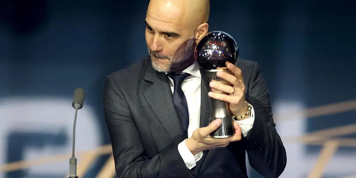 Guardiola recibió el premio