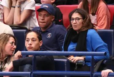 Mbappé y su madre