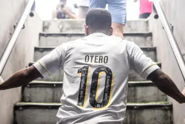 Otero y su debut con Santos