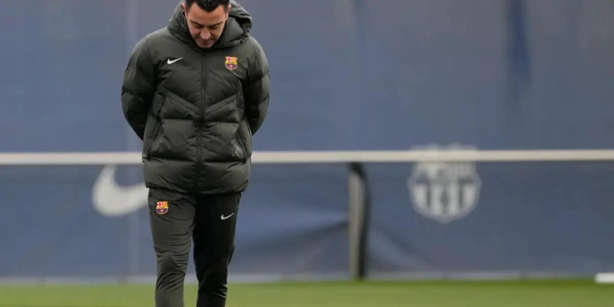 Xavi buscando la respuesta