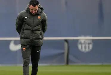 Xavi buscando la respuesta