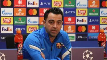 Xavi en conferencia