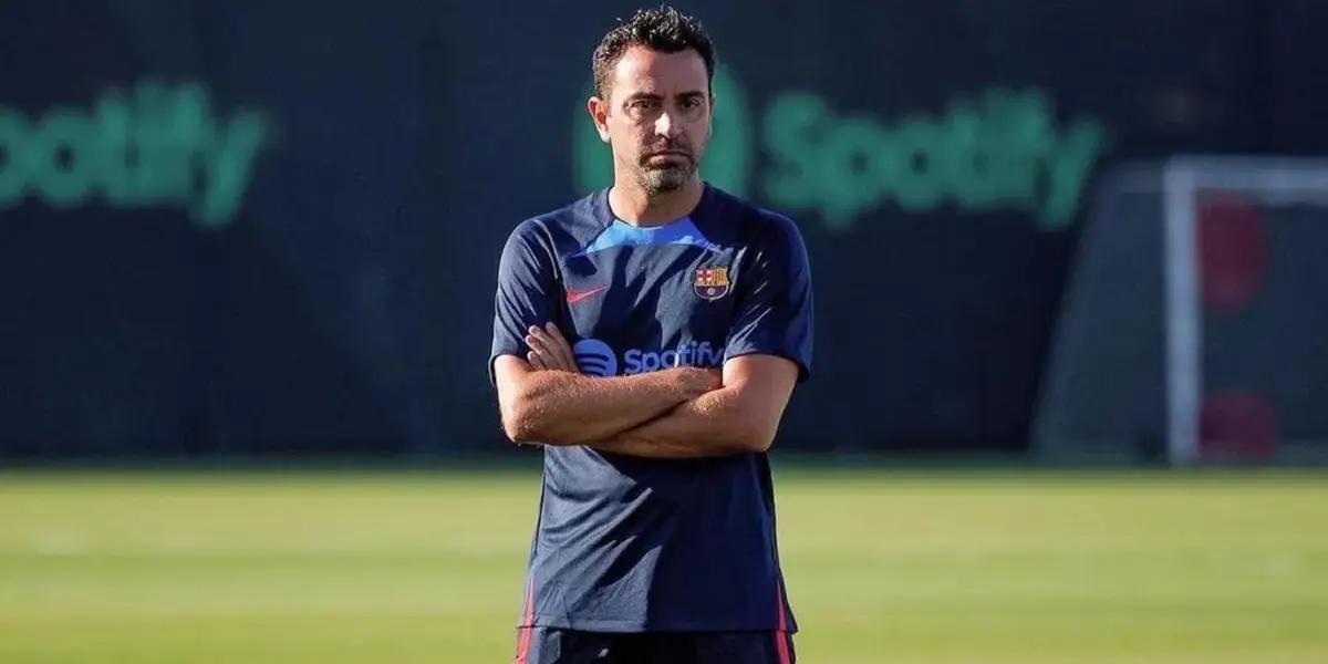 Xavi en la práctica