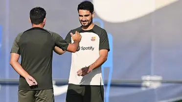 Xavi y Gündogan