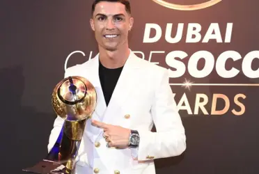 Cristiano y su nuevo premio