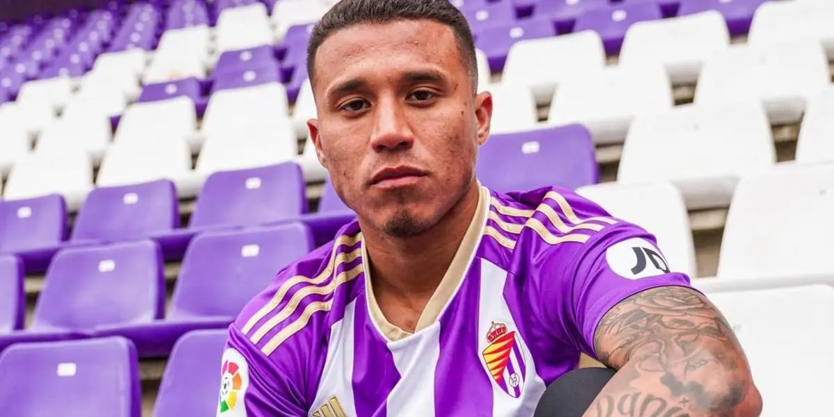 Darwin Machís estaría por volver a los terreno de juego con el Real Valladolid