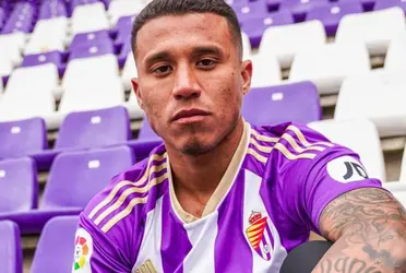 Darwin Machís estaría por volver a los terreno de juego con el Real Valladolid