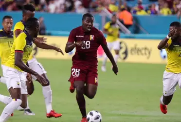 El delantero de la vinotinto logró clasificar a semifinales de Copa Sudamericana con la Liga de Quito