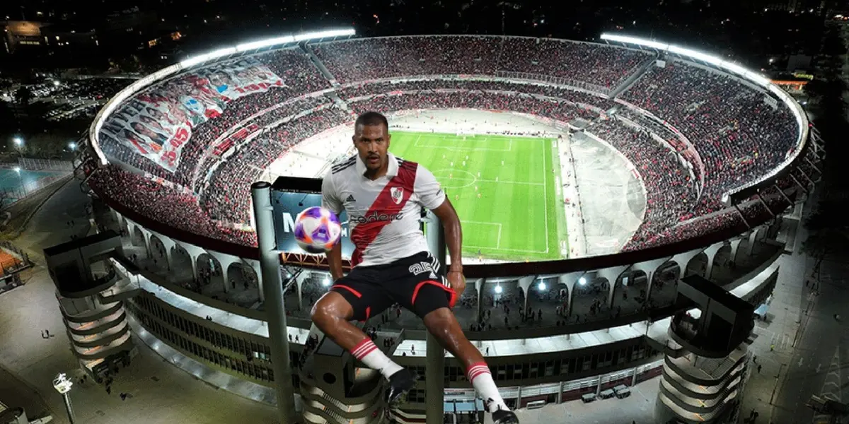 El delantero pudo tener minutos en la derrota de River frente a Velez