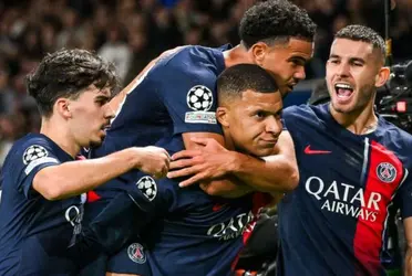 El elenco parisino volvió a la victoria en Champions League con Mbappé intratable