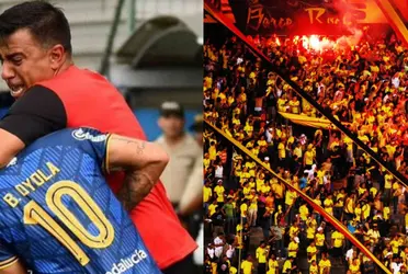 El ex entrenador de Aucas habló de una hinchada del fpútbol ecuatoriano