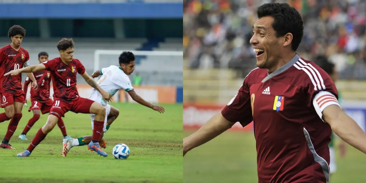 El joven Arango continúa el legado de su padre con la vinotinto