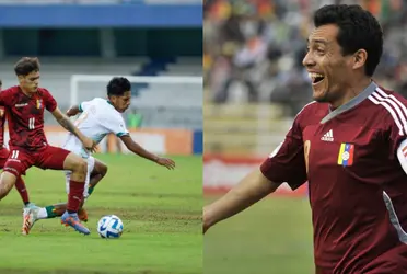 El joven Arango continúa el legado de su padre con la vinotinto