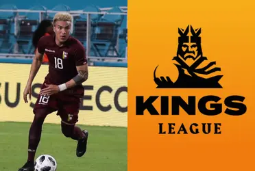 El joven atacante venezolano podría jugar en la Kings League