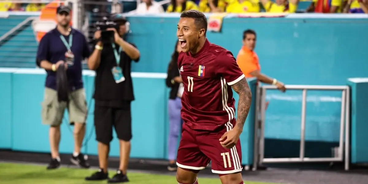 El jugador de la vinotinto podría tener otro club para esta temporada