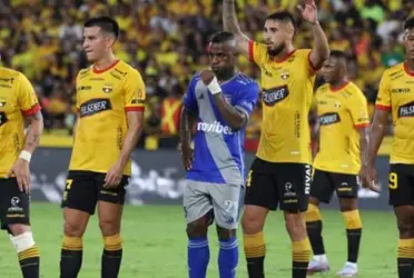 En el clásico ecuatoriano, Samuel Sosa hizo un gran partido y se alegra Batista