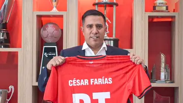 Farías en la presentación