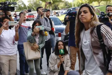 Las jugadoras campeonas del mundo finalmente arribaron al llamado