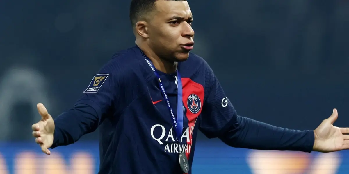 Mbappé campeón de la sueprcopa