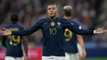 Mbappé en la selección