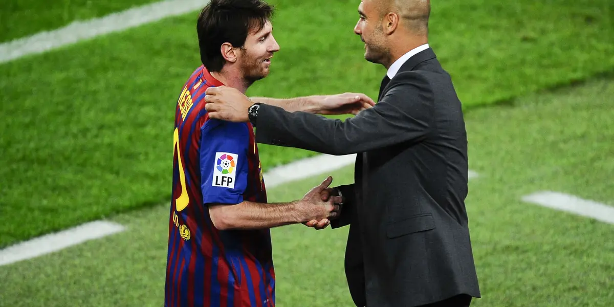 Messi y Guardiola