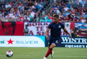 Miguel Navarro llegó al Colorado Rapids tras un intercambio con su anterior club el Chicago Fire. 