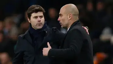 Pochettino con Guardiola