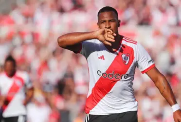 Rondón se enfrenta a River