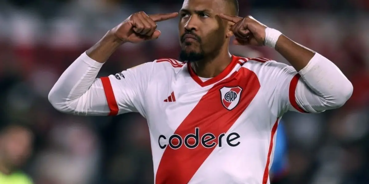 Salomón Rondón está en la mira de un grande de México y se rumorea su salida de River. 