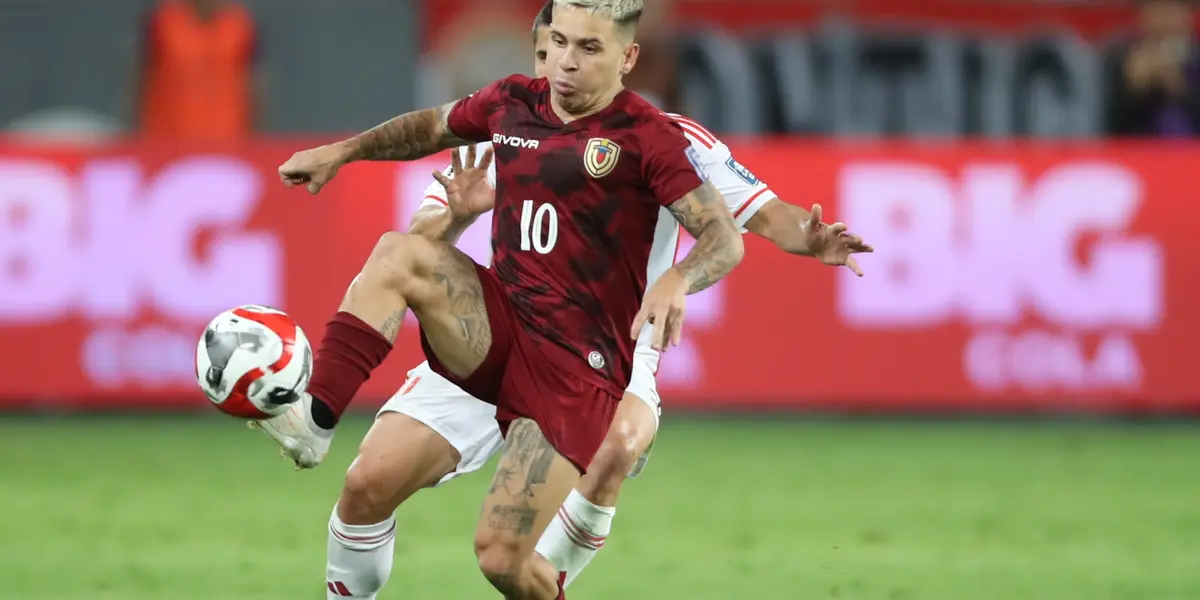 Soteldo en la vinotinto