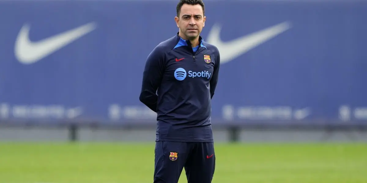 Xavi disfrutando de su último tramo