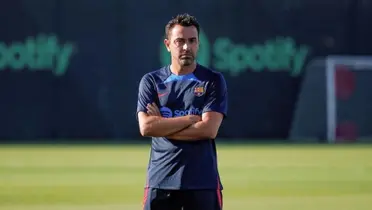 Xavi en la práctica